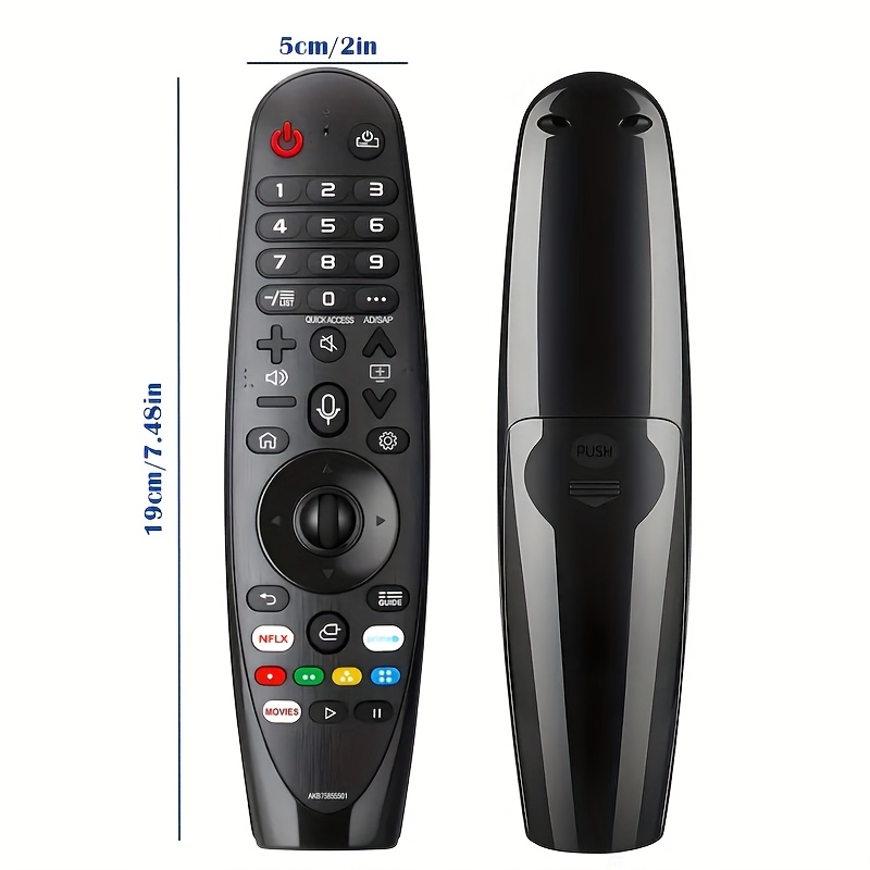 Alternative view of Control Remoto Universal LG AKB75855501 Reemplazo para Todos los TVs de la Marca LG y Más