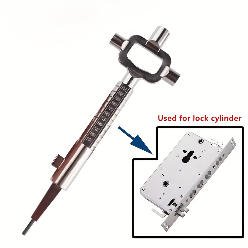 Lock Core Adjustment Tool for Multi-Functional Repairs