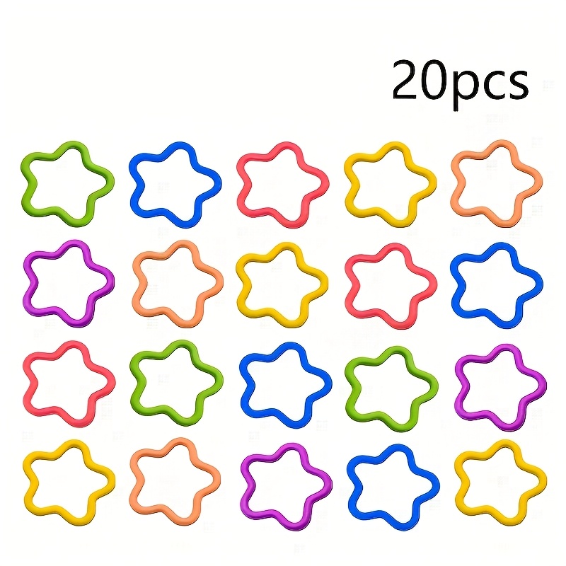 10/15/20pcs Metal Knitting Needle Trace Marking Set, Metal Knitting Sewing Hook Knitting Marking In Multiple Colors, Metal Knitting Needle Trace Marking That With Magnets