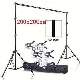 2 x 2m 200cm x 200cm 6ft x 6ft backdrop heavy duty background stand backdrop support system