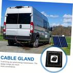 5 komada crnih abs nosača za montažu solarnih panela, solarni nosači za kut bez bušenja za rv, brod, rv i krov