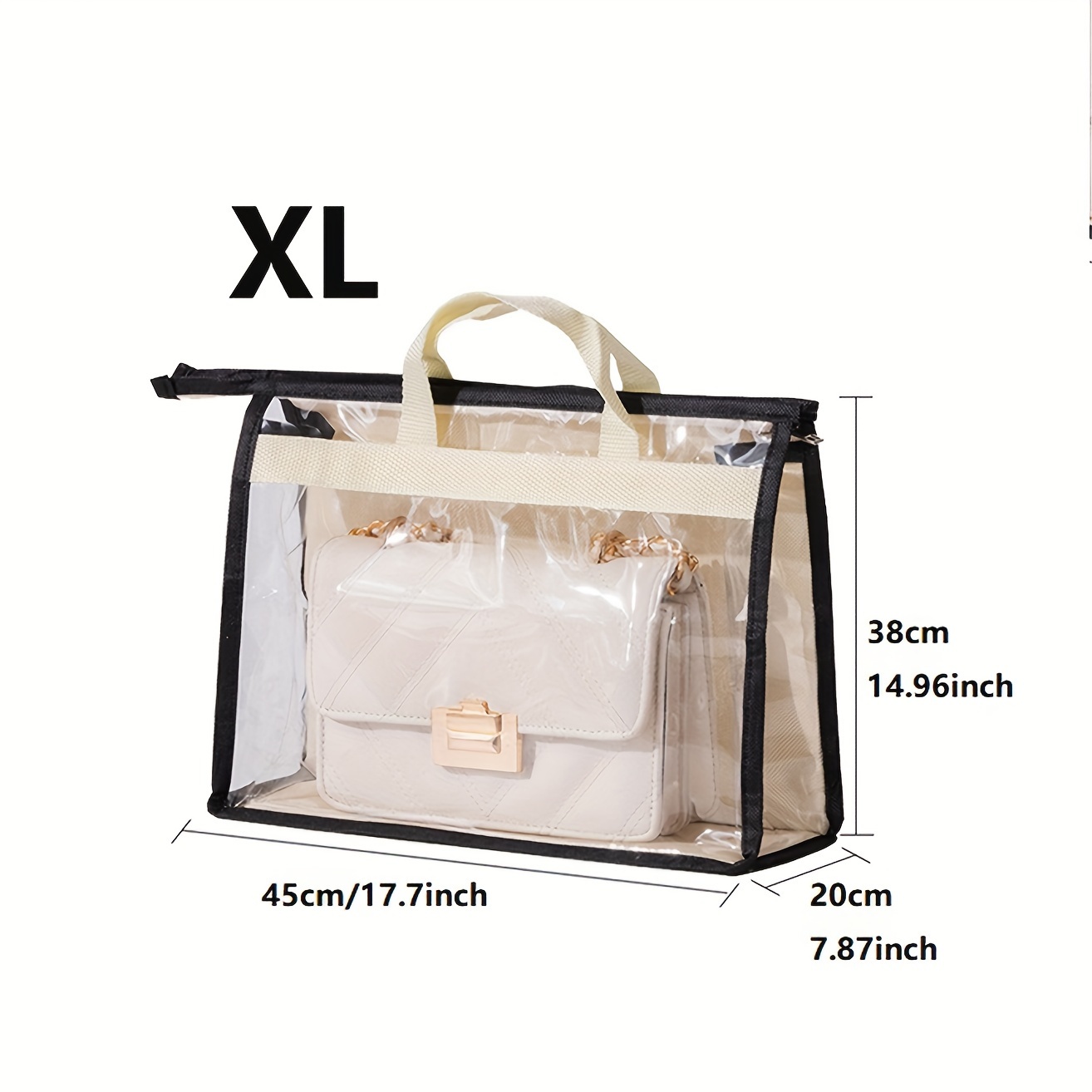 TEMU Dustproof Bag Organizer - & Moisture- Storage For Handbags, Purses, And Accessories