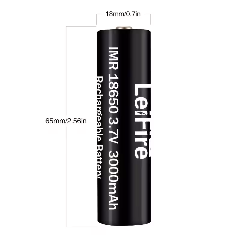 32 piezas batería recargable 18650 de litio original con punta afilada, 3000mah y 3.6v, compatible para linternas, ventiladores, radios, ., larga duración Detalles del producto 1