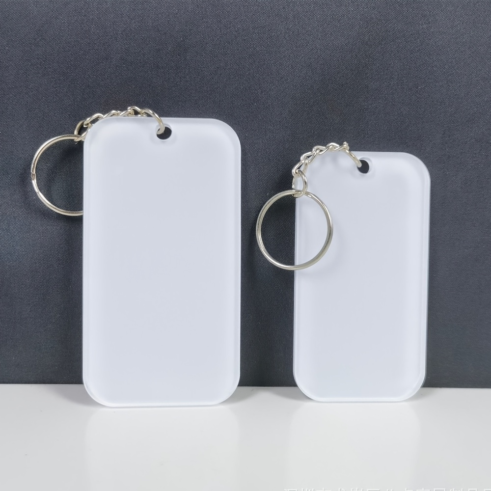 heat transfer acrylic keychain sublimation blank keychain - Temu