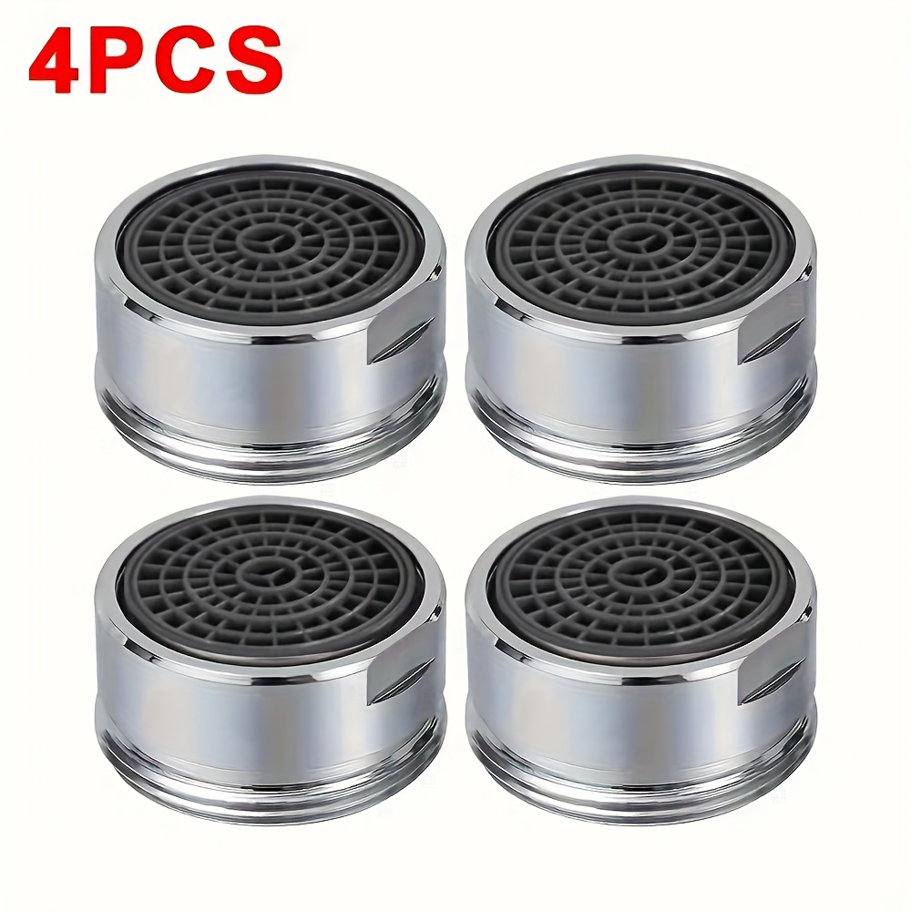 2/4pcs Faucet Aerator 24mm Replaceable Parts Faucet Filter Nozzle Water- Kitchen Bathroom Sink Threaded Faucet Bubbler