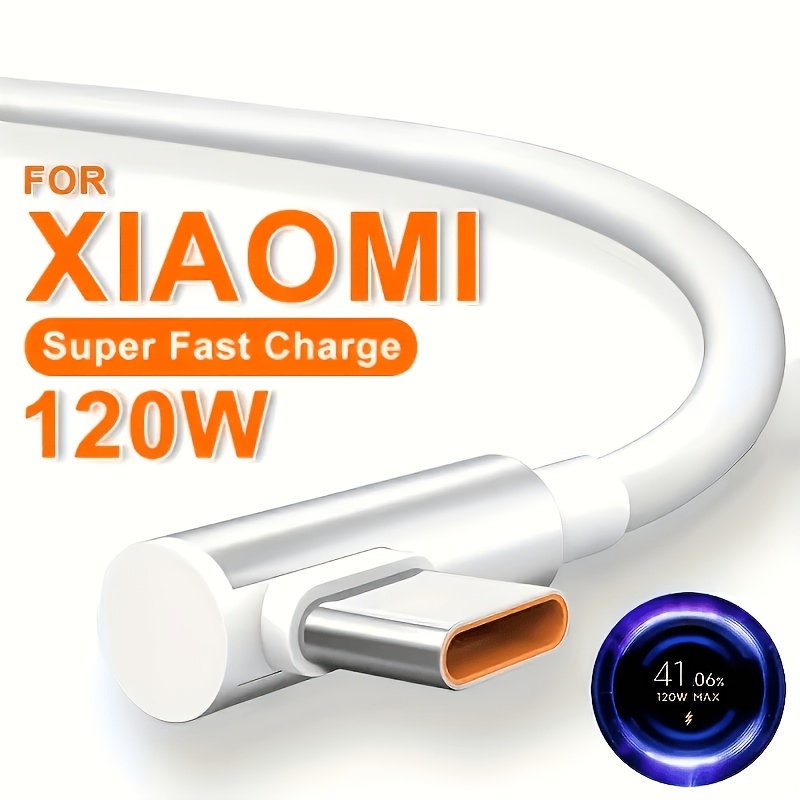 cable de   de carga súper rápida de 120w,   para teléfonos móviles xiaomi huawei, cable de carga tipo     específico para juegos xiaomi
