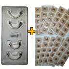 100 magnetic stickers 4 nose clips 1 magnetic retrieval device nasal expansion external nasal patch nasal inhalation magnetic nasal band nasal breathing expander suitable for men and women