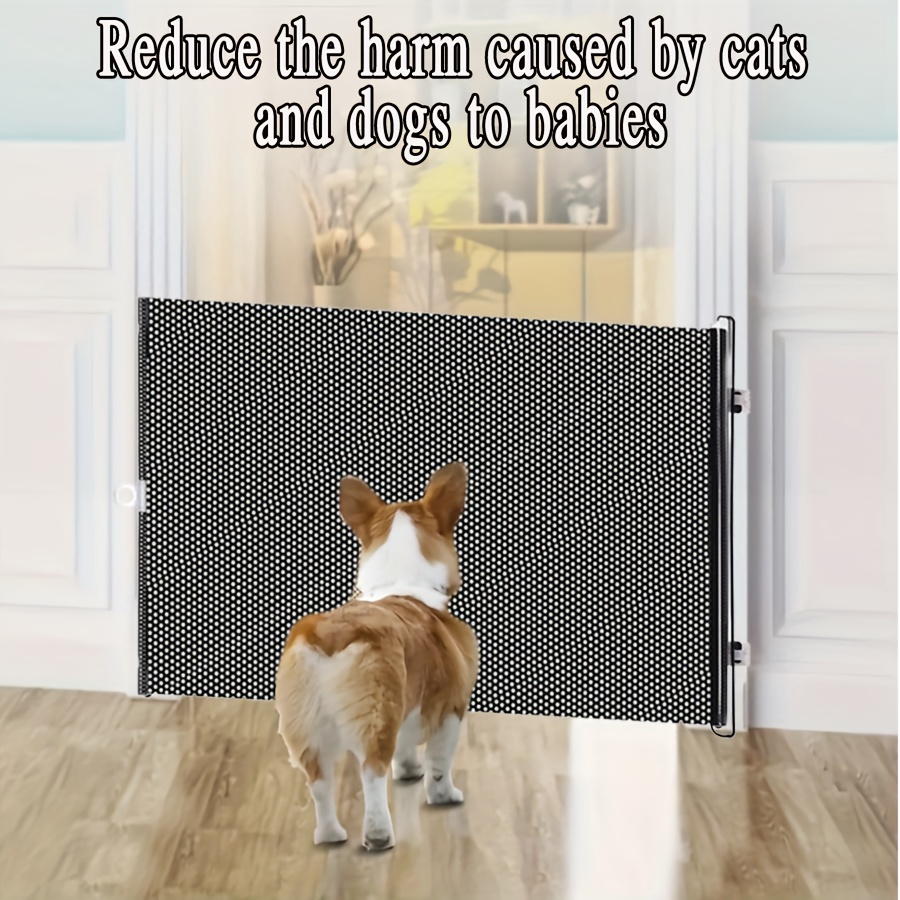 valla mascotas extensible sin taladro seguridad - Temu Uruguay, image size:900x900