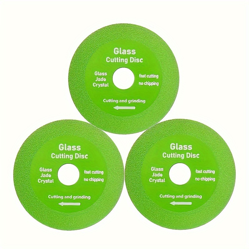 

1/3/5pcs 100 X 22.23mm Glass Cutting Disc Featuring A Diamond Marble Saw Blade Ideal For Ceramic Tile, Jade, And Special Polishing, Ensuring Sharp Cutting With A Brazed Construction.