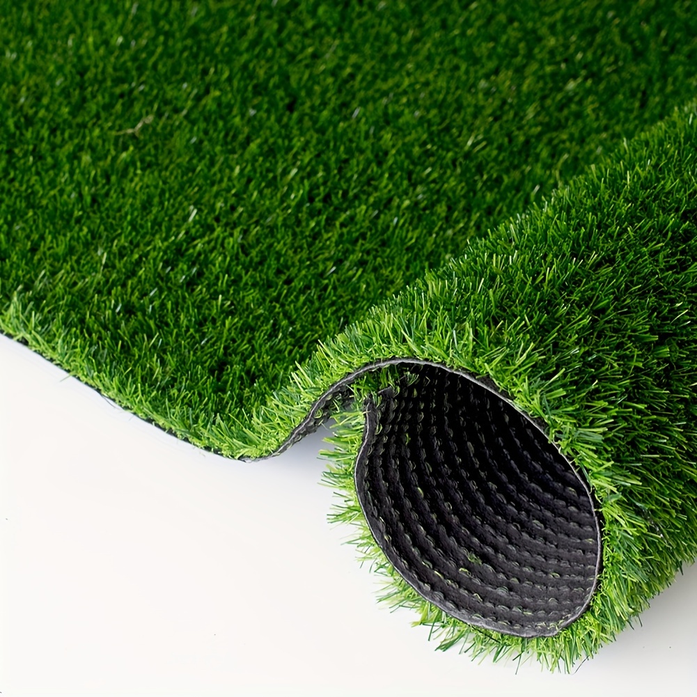 

Artificial Grass Turf 0.7" Fake Grass 6ftx10ft Rug Indoor Outdoor Grass Rugs For Patio With Drain Holes For Lawn Landscape Balcony