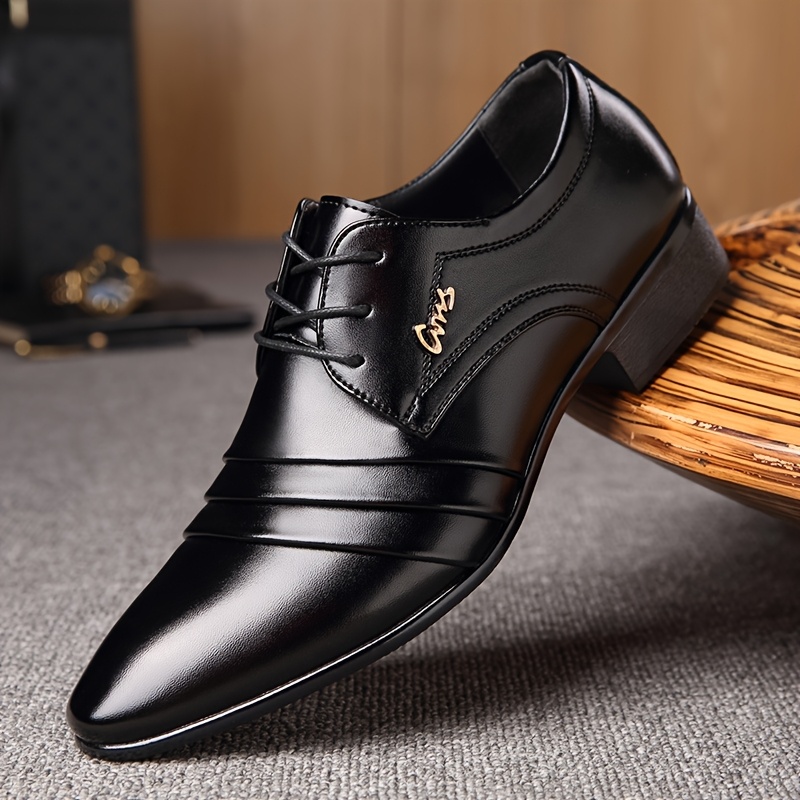 Image of Men's Elegant Footwear, Formal Shoes For Men, New Casual Loafers, Business Gifts For Men, Dress Shoes, Casual Shoes, Large Size Men's Black Shoes
