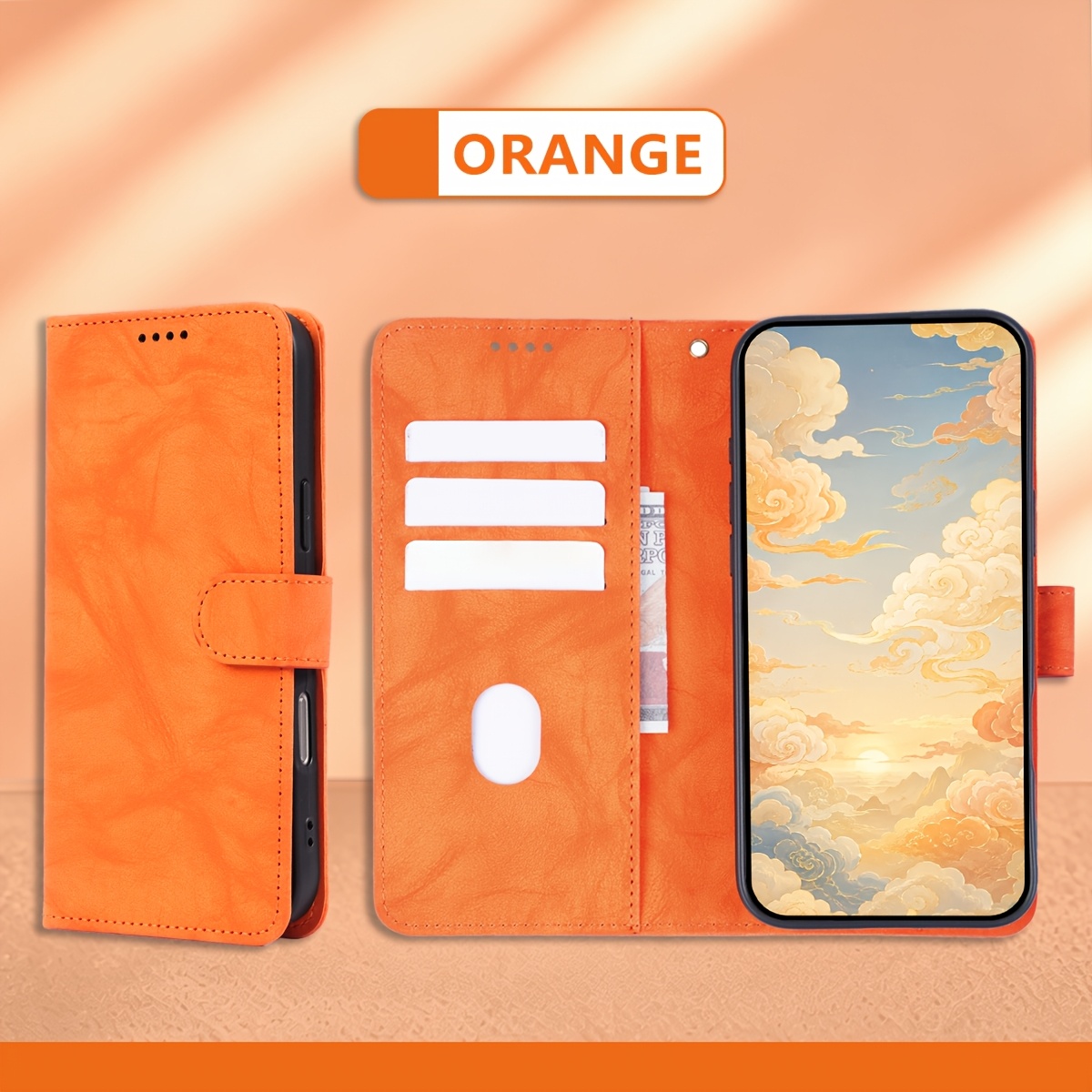 TEMU Phone Case: For Xiaomi Poco M7 4g/m7 Plus 5g/m7 Pro 5g/m8/m8 Pro/x8 Pro/x8 Pro Max, Cover, Flip Wallet Phone Case With Shockproof Full