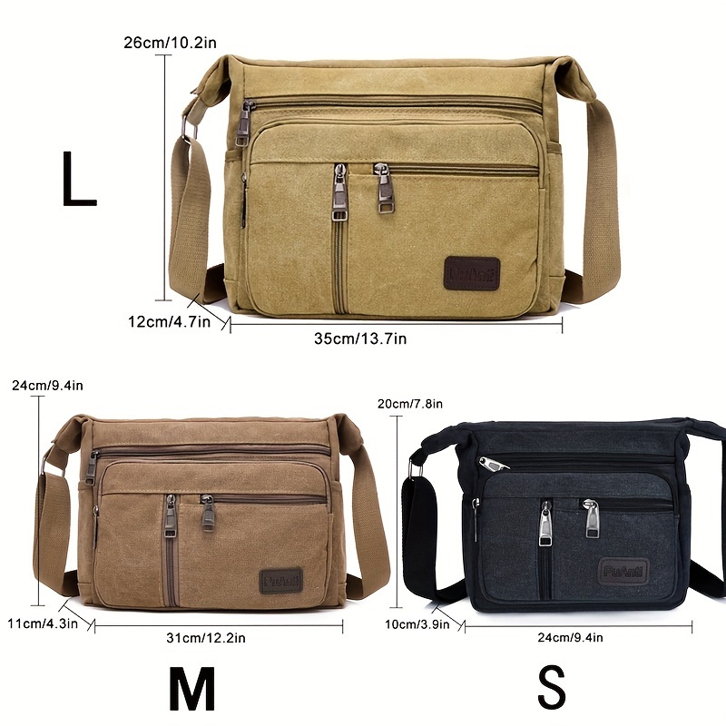 HINGTAT Borsa Tote per Donne in Tela con Grande Capacità Multi-Tasca Borse a Spalla con Cerniera Borsa a Tracolla Vintage Portafoglio Borsa per lo Shopping per Scuola, Lavoro, Viaggi, Large