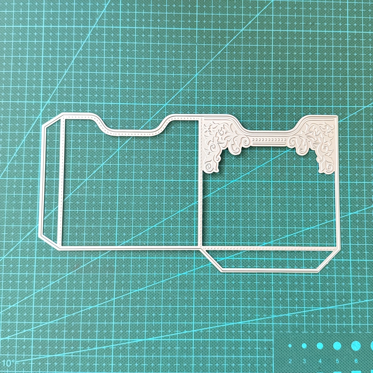 TEMU Mini Envelope Die Tool - Compatible For Scrapbooking, Card Making & Paper Crafts With Theme & Envelope Shapes Suitable For Greeting Cards,