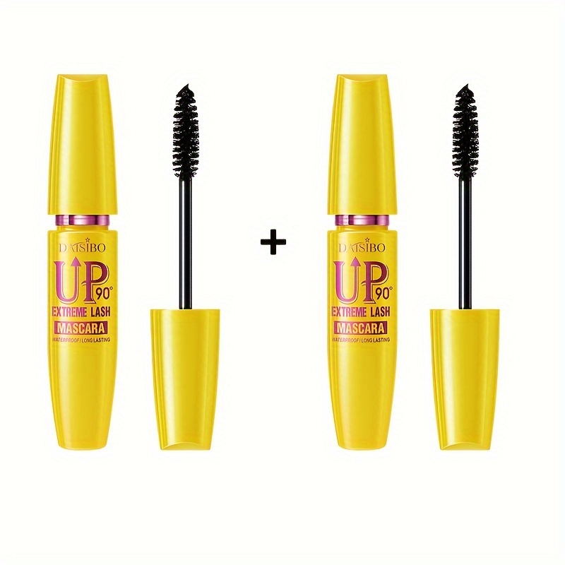 Image of [buy 1 Get 1 Free] 8d Fiber Lash Mascara Waterproof Mascara For Eyelash Extension Black Thick Eye Lashes Curler Cosmetic
