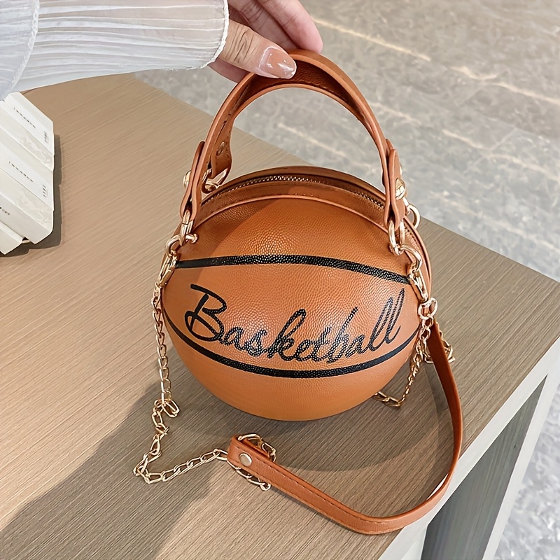 Ladies Handbag Shein Basketball Purse In Stylish Round Ball Bag