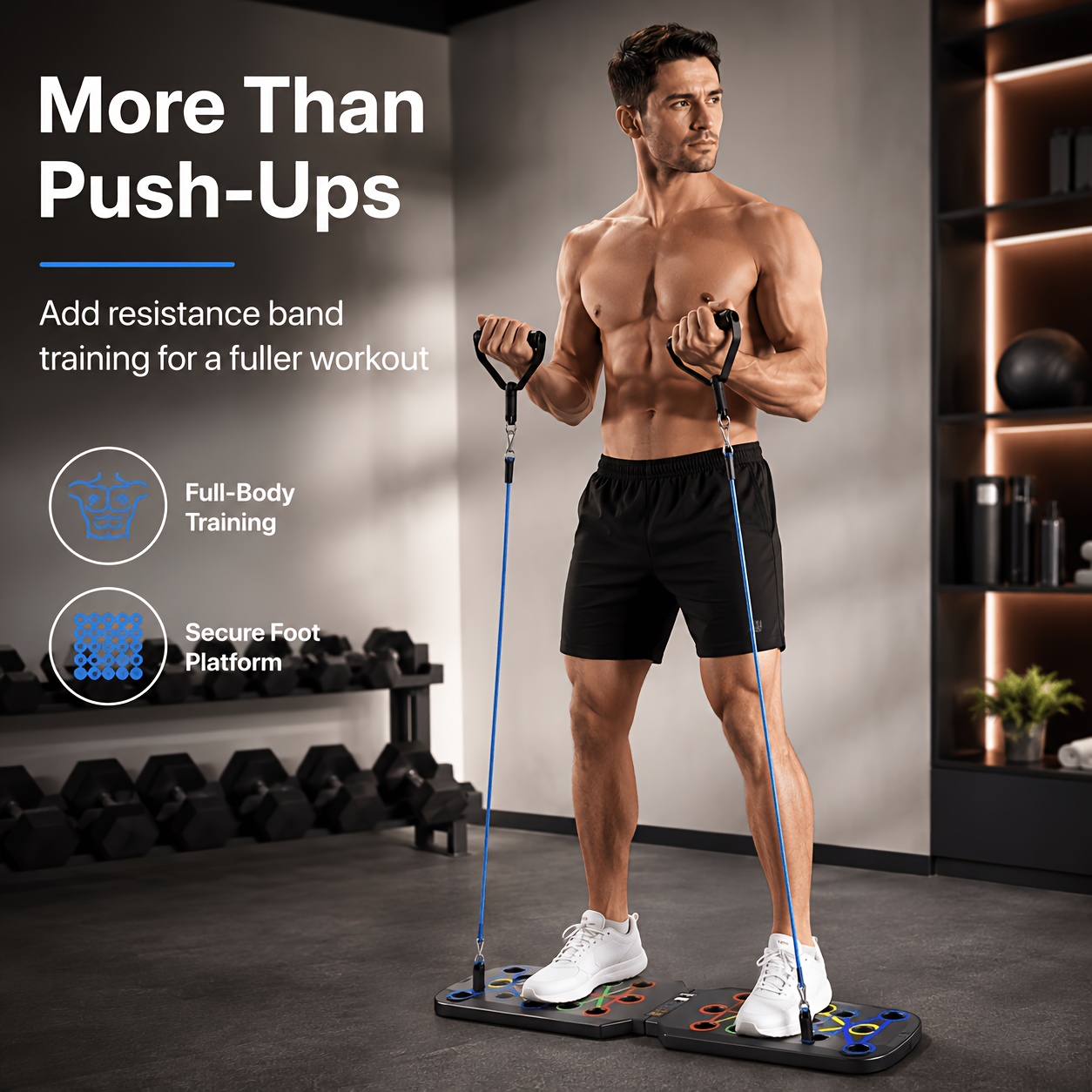 Push-up Board for Home Strength Training