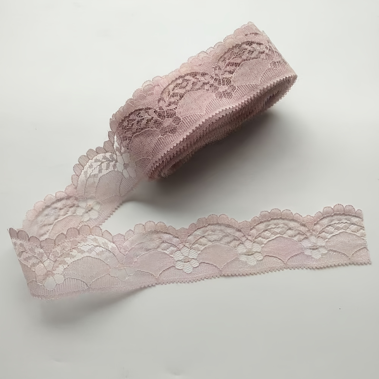 TEMU 4m/8m Stretch Lace Trim, Lace Trim Accessories For Clothing, Couple's Decoration, Diy Craft Material, Colorful Woven Clothing Ornament, Gift