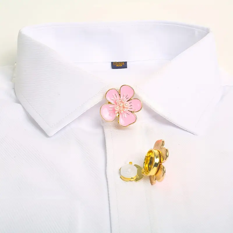 cute dress shirts Aralina Studded Detail Denim Peplum Hem Collared Button Front Work Clothes Women Cute Shirts