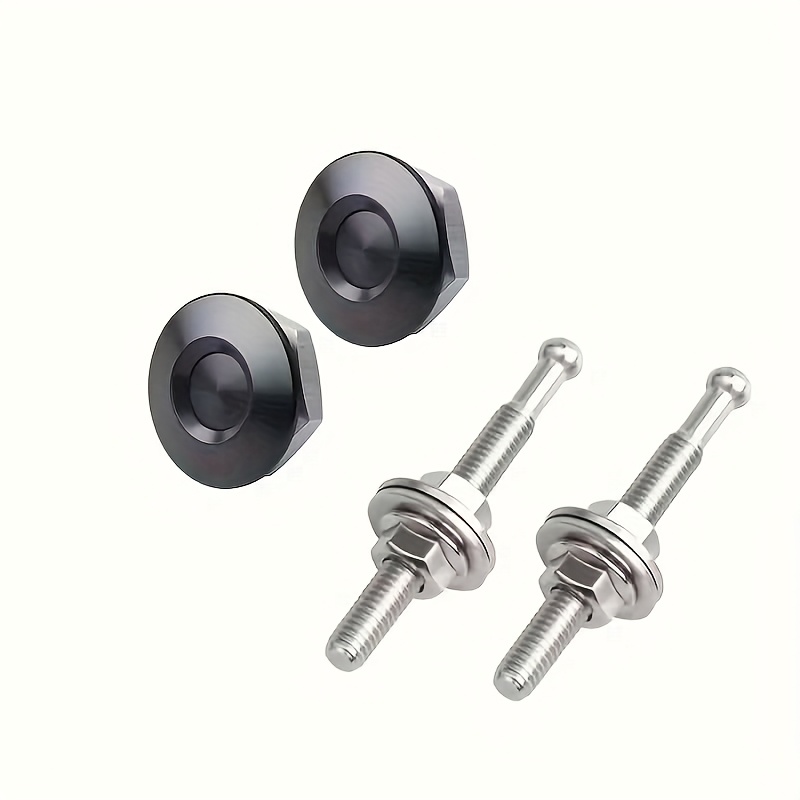 30mm Car Body Fixed Lock, Button Engine Hood Lock Clamp Kit, Release, Quick Release Latch Lock Engine Hood Additions Car Styling, Car Engine Hood Lock, Car Bumper Repair Fixed Lock