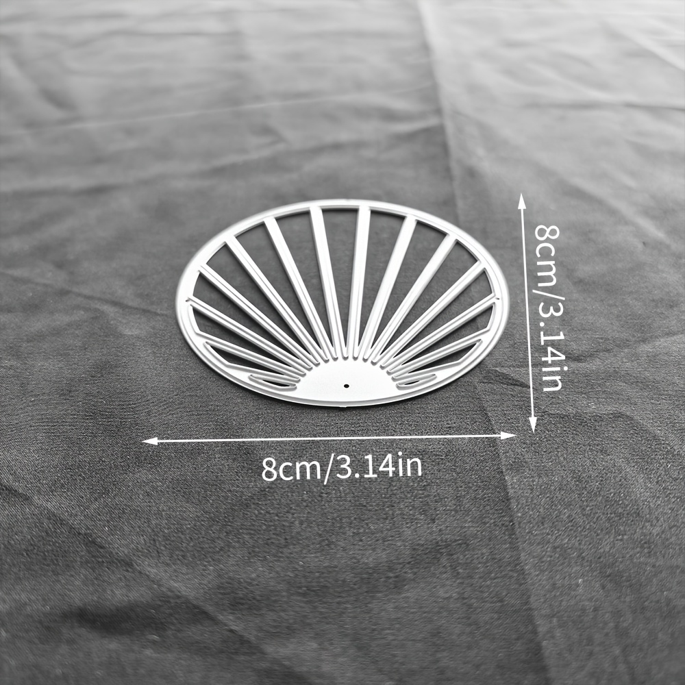 TEMU 1pc Exquisite Sun Metal Cutting Mold, Suitable For Photo Album Production, Handicrafts, Relief Templates, Handmade Cards, And Gift Card
