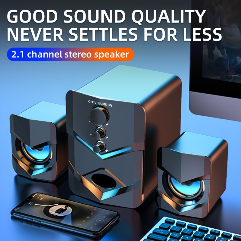 Speaker System Best Hifi Desktop Speakers Computer Speakers