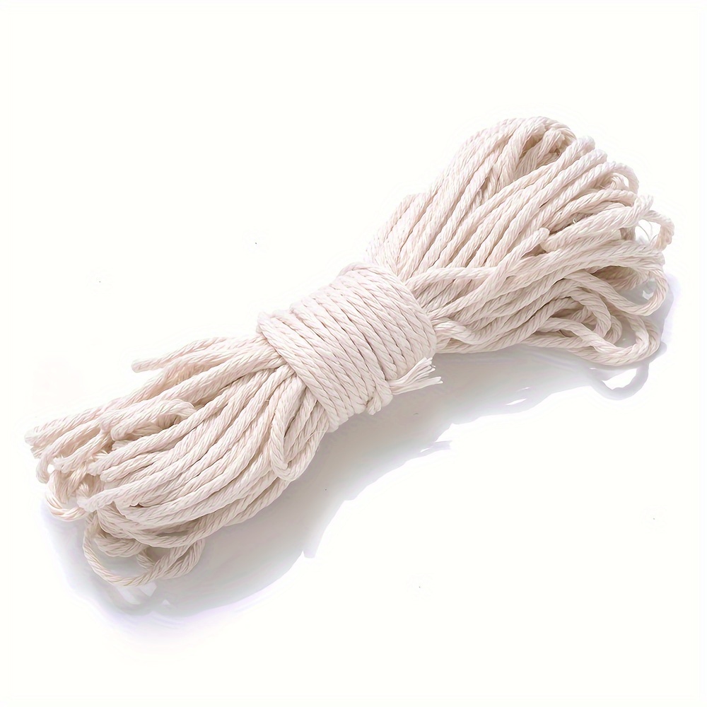 Bag Polyester Twisted Cord Rope Macrame String Braided - Temu