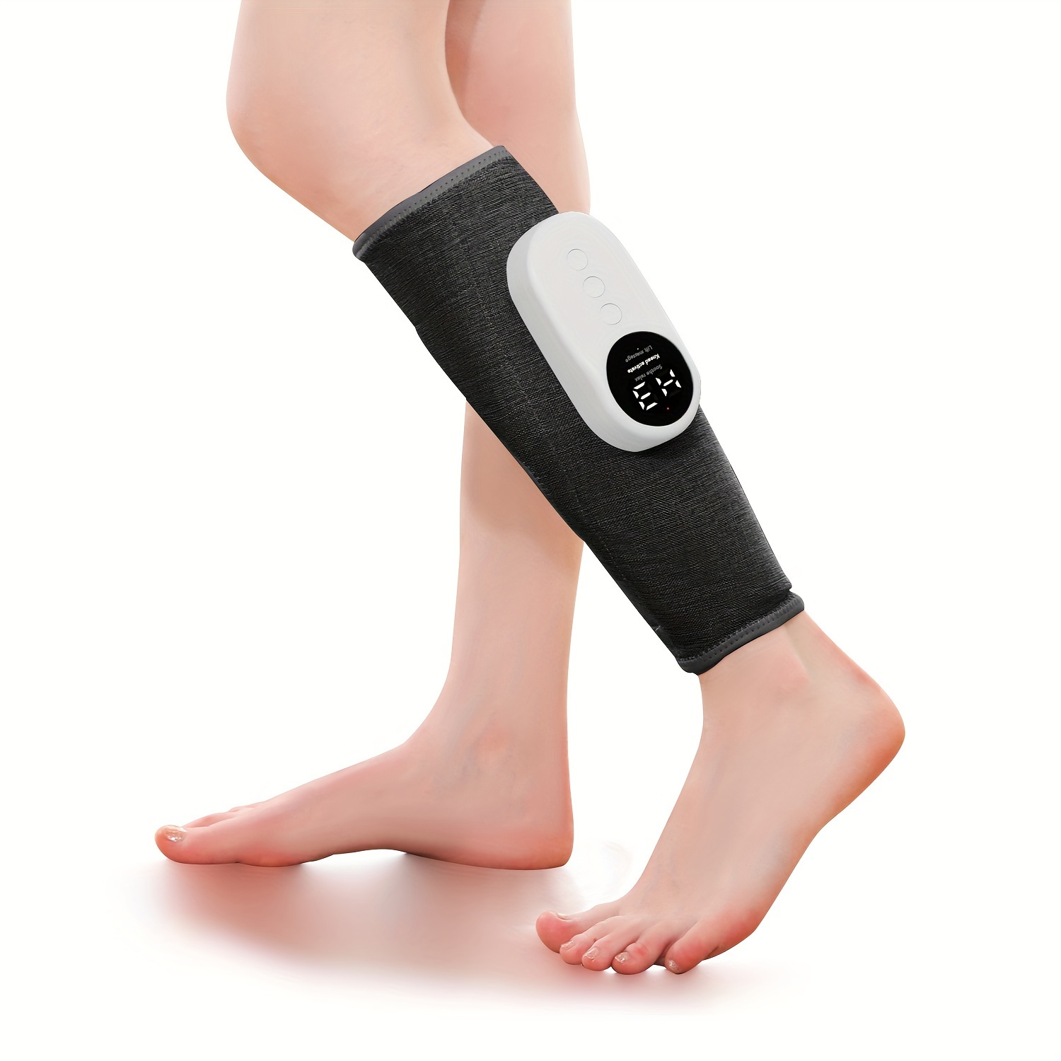 One Electric Leg Massager, Rechargeable And Designed for Air Compression on Calves, Heating for Feet, Legs, Thighs, And Knees. This Device Offers Three Intensity Levels And Makes a Great Thanksgiving Gift for Parents And a Christmas Present for Both