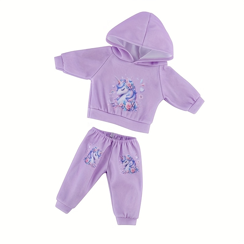 Image of Suitable For 17-18 Inch/43-45cm Doll Clothing, Unicorn Series Fashion Dolls, Playhouse Toys, Holiday Gifts (excluding Dolls)