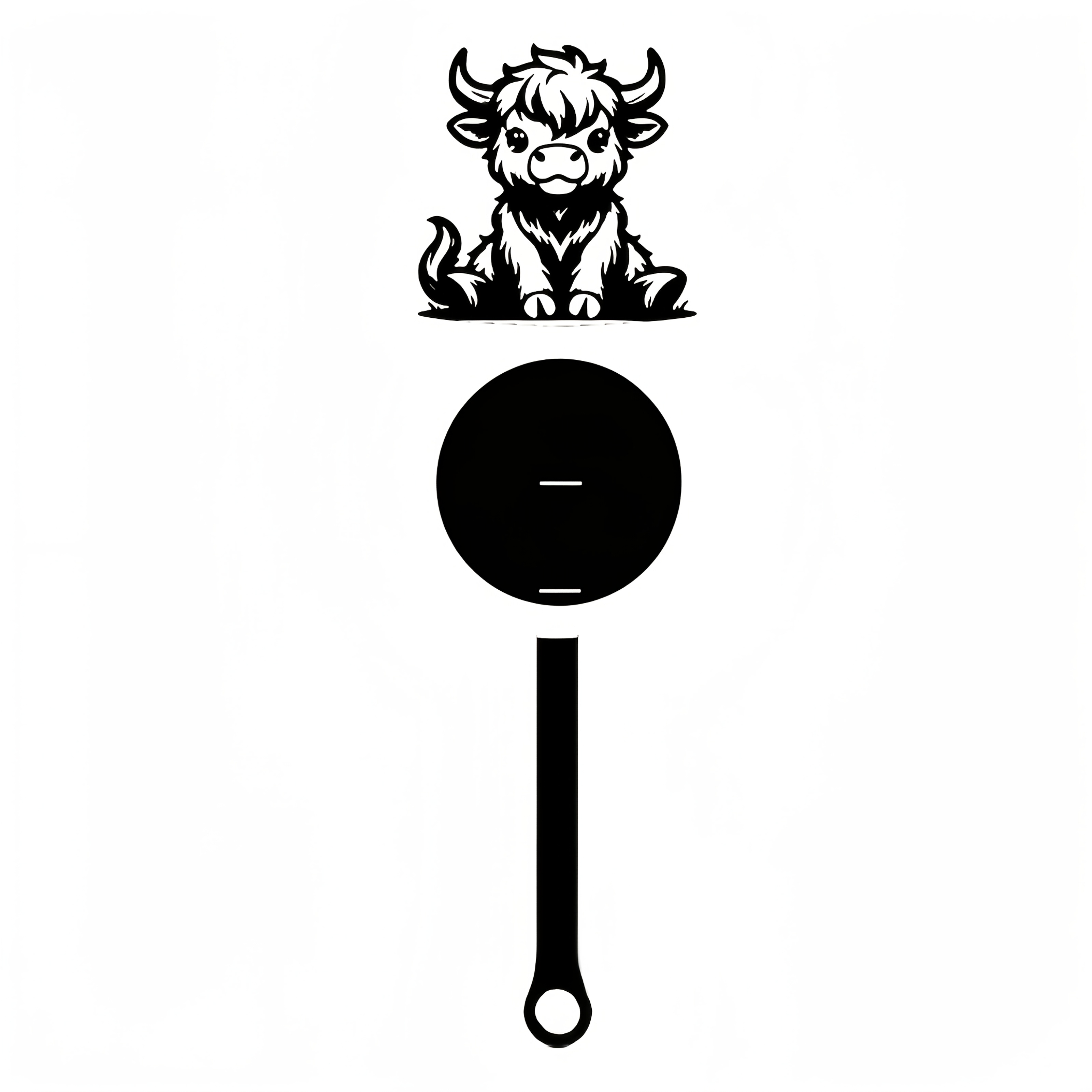 TEMU 1pc Acrylic Highland Cow Toilet Paper Holder, Exquisite Highland Cow Acrylic Ready-to-use Paper Roll Holder, Bathroom And Kitchen Decoration,