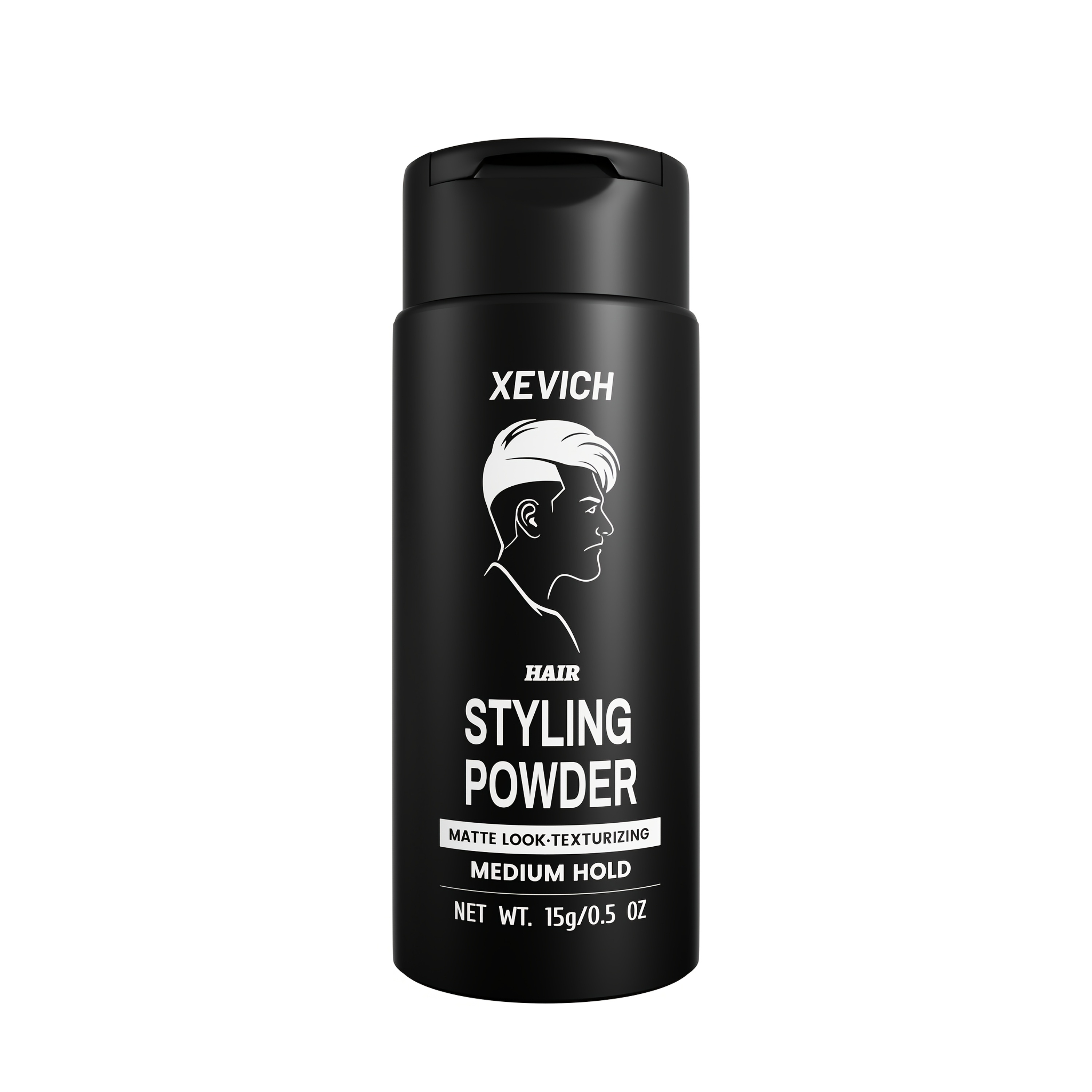 Image of A Hair Thickening Powder Suitable For Men And Women, A Volumizing, Styling And Setting Powder With A Medium Setting Effect. Used In Conjunction With A Volumizing Hair Styling Comb