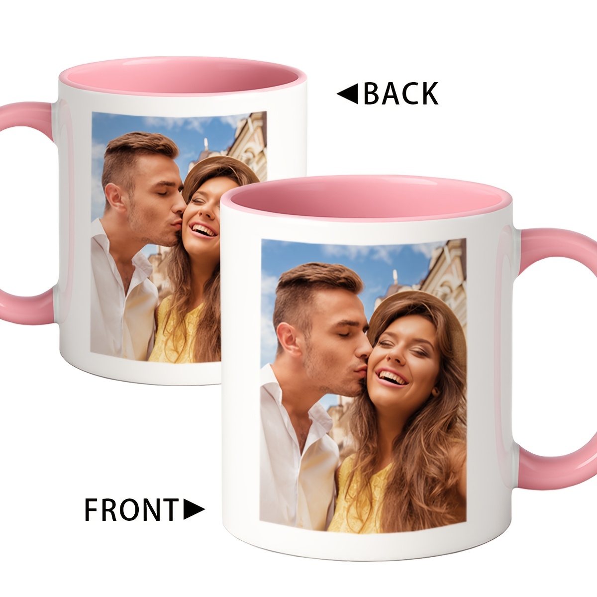 customisable ceramic mug personalised   high quality gift for couples suitable for mothers day or valentines day and all kinds of festivals for your lover or partner