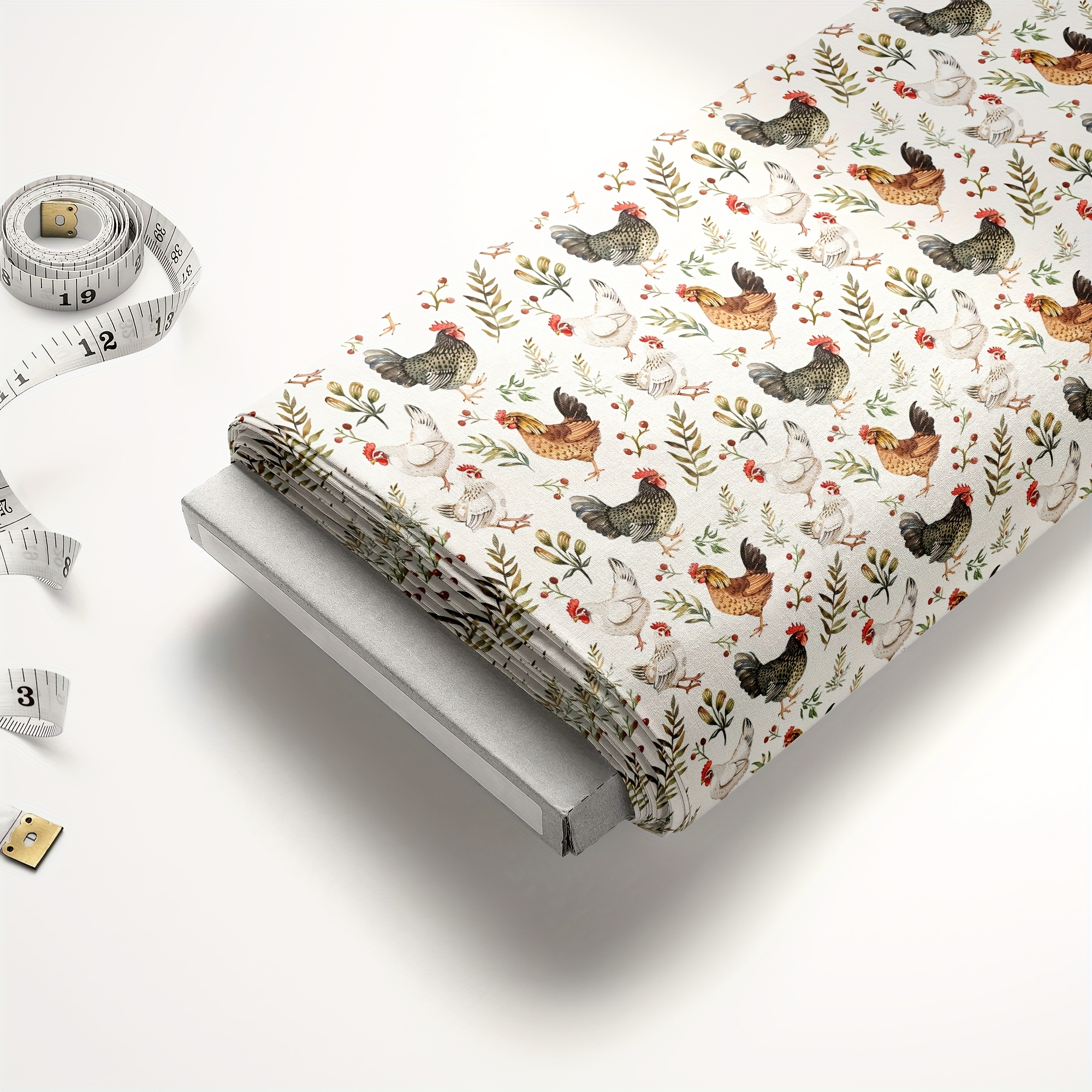 E-shop 1 Stück Messgröße 39*59 Zoll (100x150 cm) mit einem niedlichen Design von Küken mit Bauernhoftieren, hergestellt aus 100% Polyesterstoff mit
