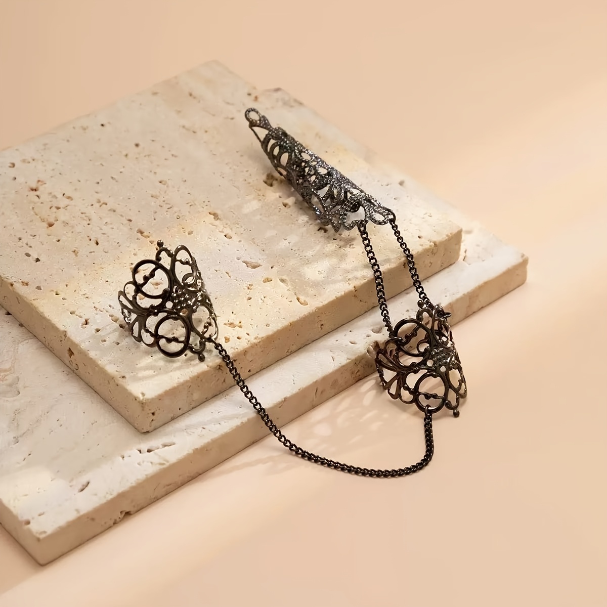 TEMU A Set Of Fashionable European And American-inspired Women's Hand Jewelry, Bohemian Style