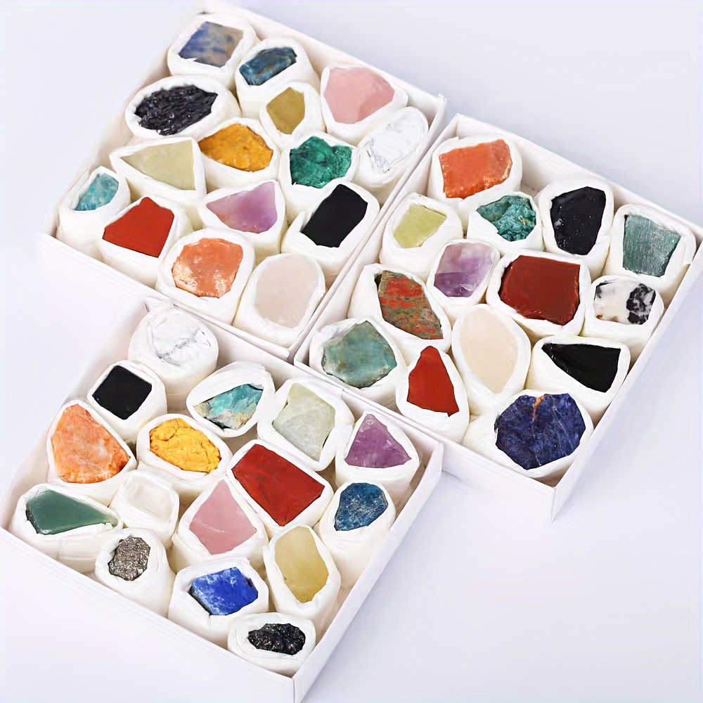 TEMU Hot Sale Crystal Stone Mineral Box Crystal Ornament Mineral