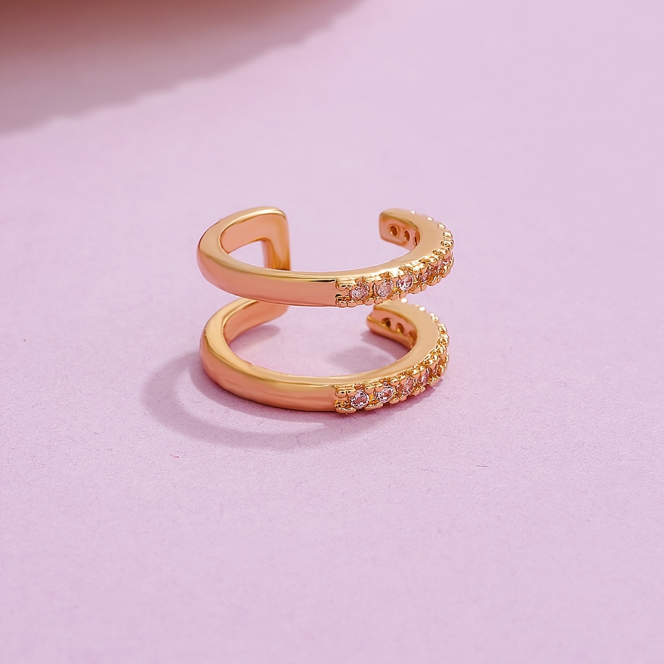 Hip-Hop Style Fashionable Multi-layered No-Piercing Ear Cuff