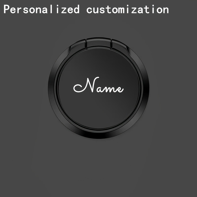 E-shop Personalisierter Namens-Handyhalter, Dünner Kleberücken Geeignet für Alle Mobiltelefone