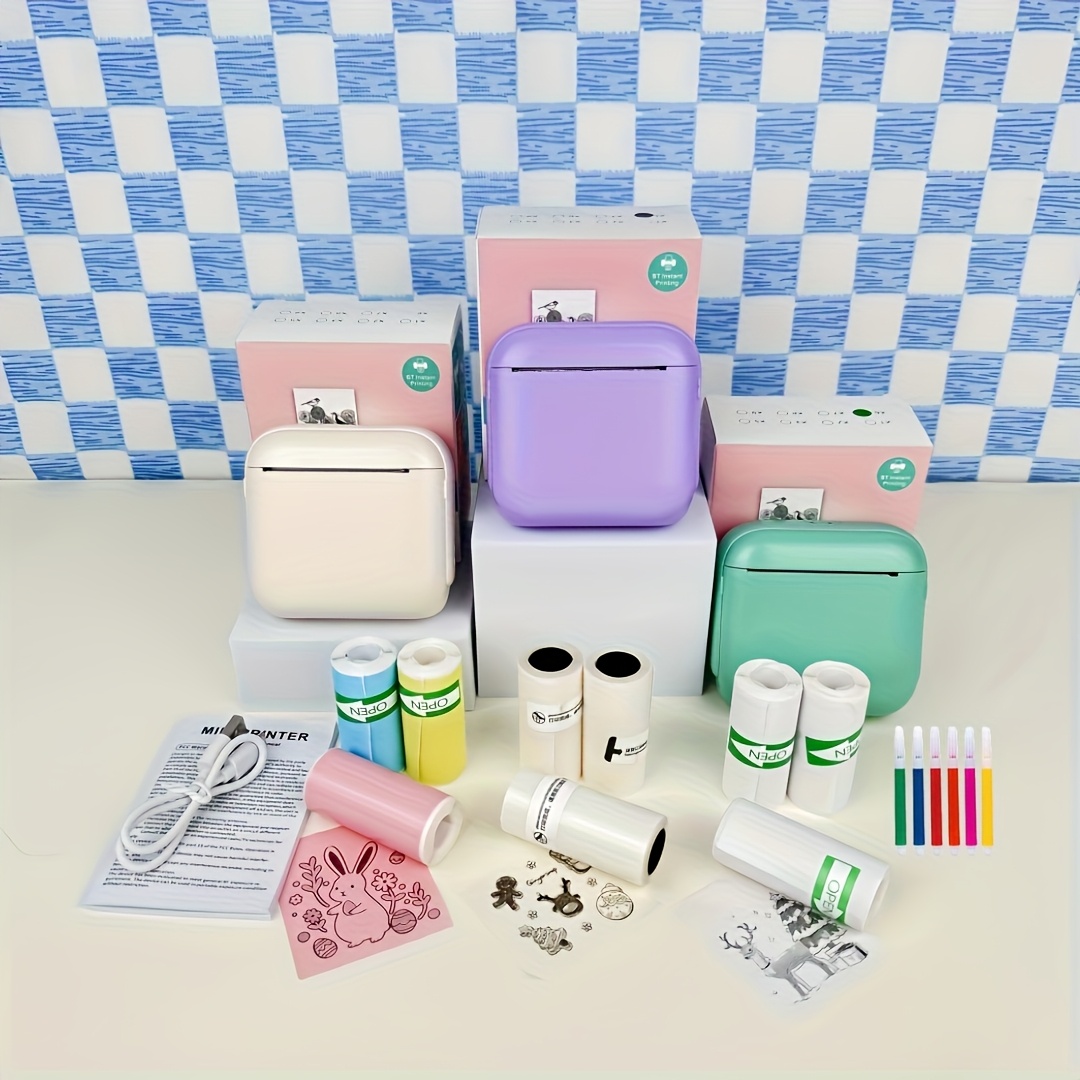 mini photo printer sold on Temu United States