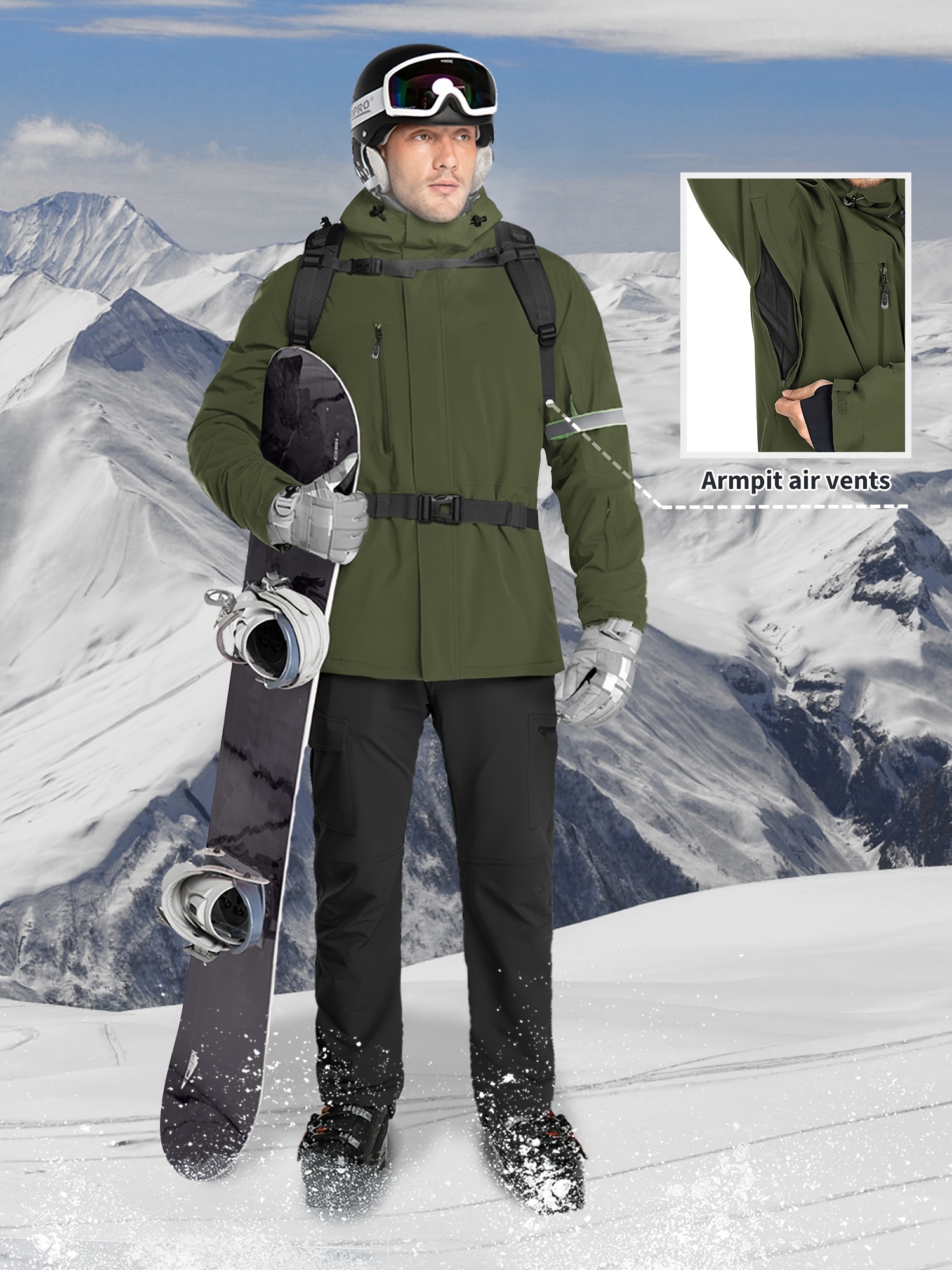Ropa De Nieve Para Mujer, Abrigo De Snowboard, 10k, Impermeable, A
