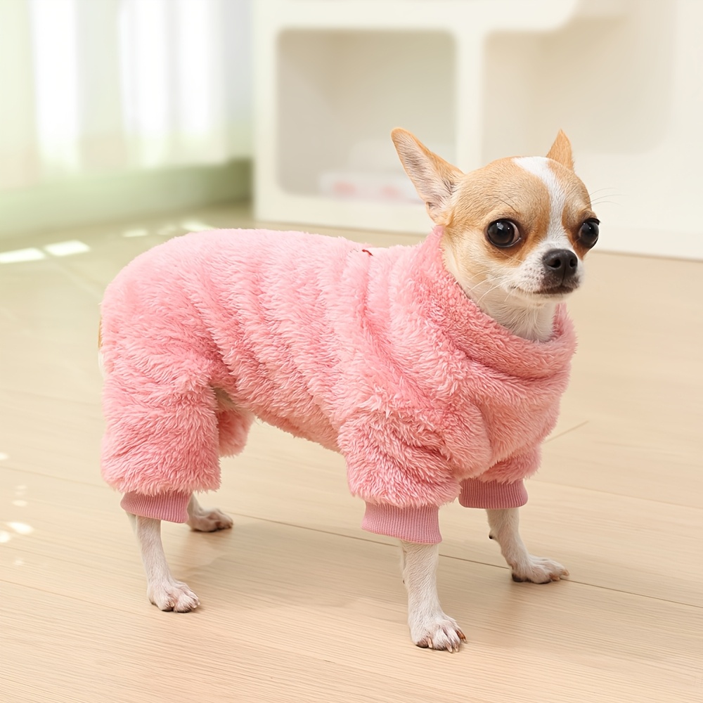 Dog Sweater Warm Coats For Chihuahuas Chihuahua Puppy Winter Dog Coats For  Chihuahuas 1pc Of Pet Solid