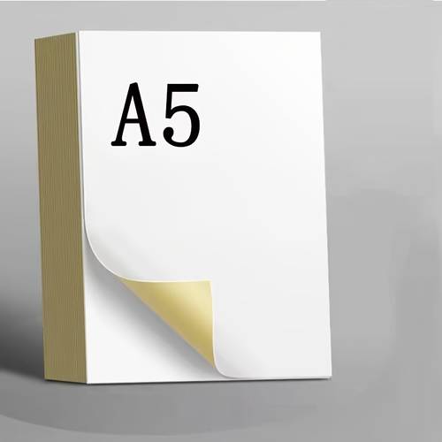 10 30 70 sheets of medium a5 printing paper and blank self label stickers suitable for laser printers and inkjet printers non printing paper quick drying