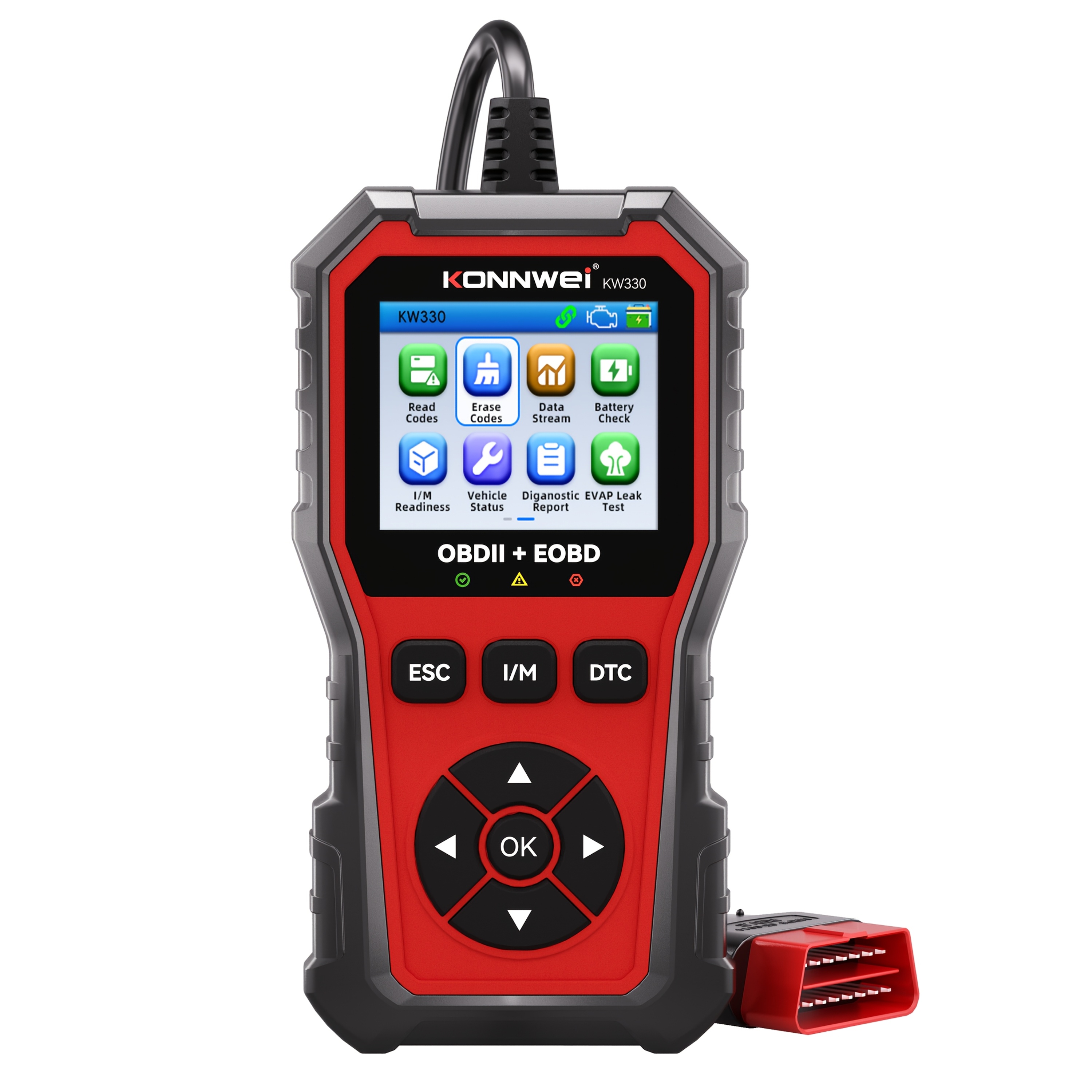 TEMU Automotive Code Reader, Diagnostic Scanner For Vehicles And Trucks, Engine Code Checker, Scanner With Reset Function, I/m Readiness Automotive