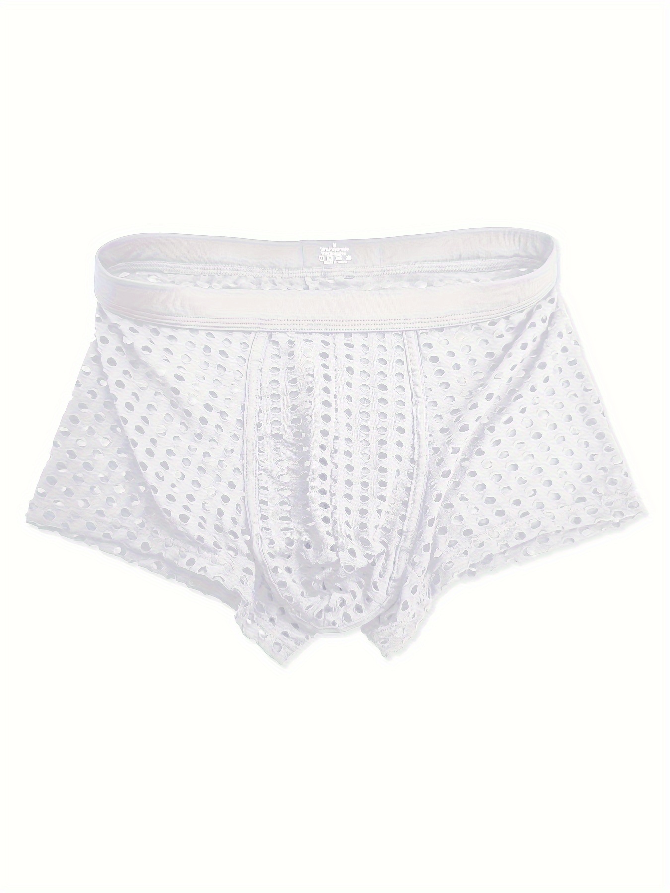 Natural Feelings Boxers Homme Coton Mouche Ouverte sous-vêtements Homme caleçon Long Homme sous vêtements