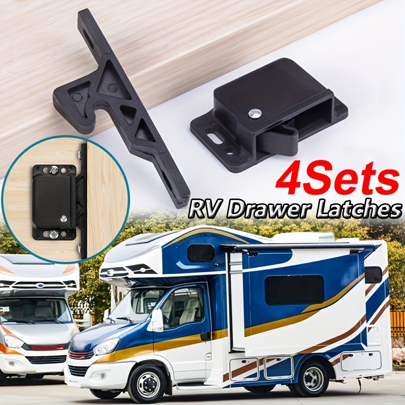 Cerrojo Lci Slam Latch Cerrojo Invisible Para Caravana/cámper - LCI Slam Latch Invisi-Hold Con Llave, Modelo 357 - Fácil Instalación Licencia Office - Foto 6