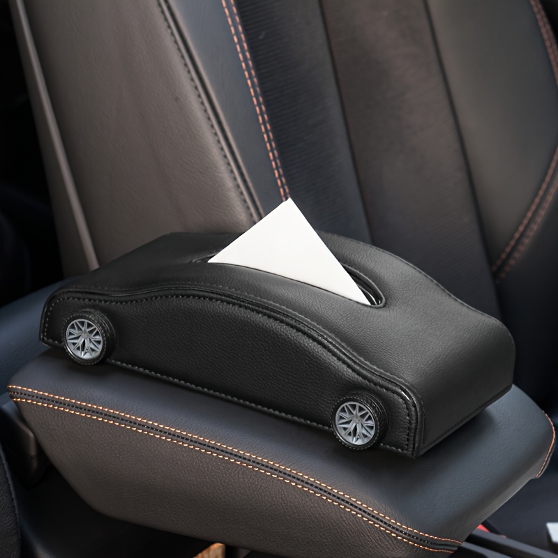 TEMU 【商品名】ティブ アームレスト ボックス ティッシュボックス 車用ティッシュボックス スポーツカー型ティッシュボックス ムカー ティッシュボックス