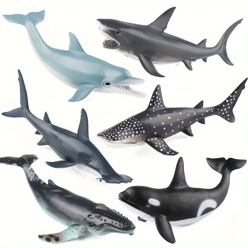 

Shark Toy: High Quality Plastic, Suitable For 3-12, Ideal For Party Gifts And Birthday Presents