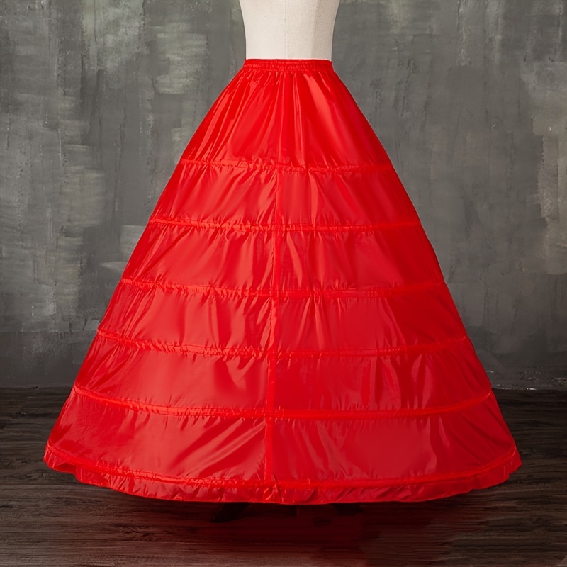 open lace back dress 5 Layers Tulle Wedding Petticoat Multi Color Bridal Crinoline-Bridelily