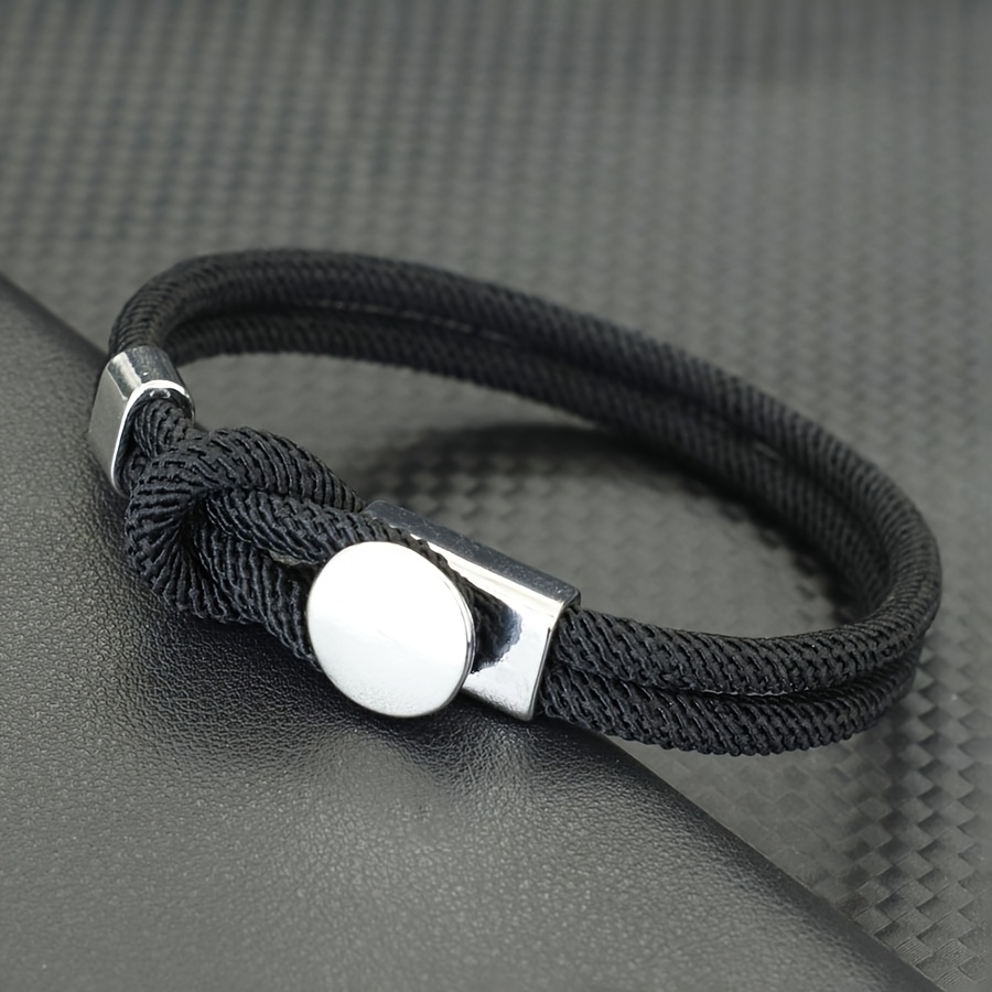 1pc Men's Bangle Bangle Bracelet Wristband, Men's Casual Jewelry