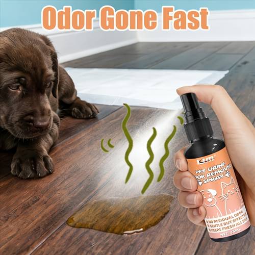 pet urine stain and odor remover spray deodorizer for urine odors suitable for carpets floors pet friendly no residue fast drying ideal for busy pet owners