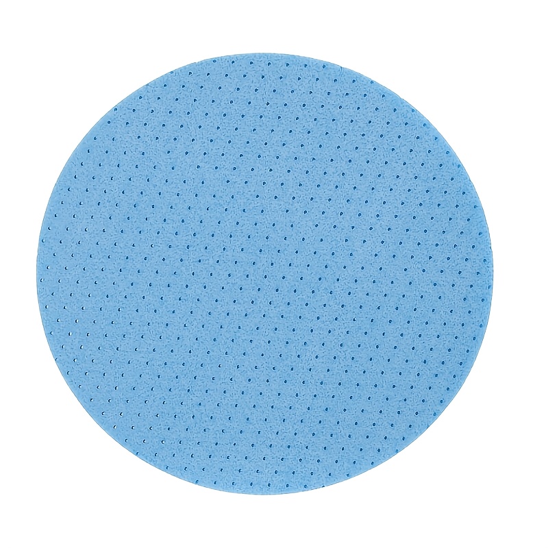 TEMU 1pc 6-inch 150mm Flexible Sponge Sanding Discs, 600-2000 Grit Hook & Loop Sanding Pads, Micro Holes Wet Dry Dual Use Ultra Soft High Elastic